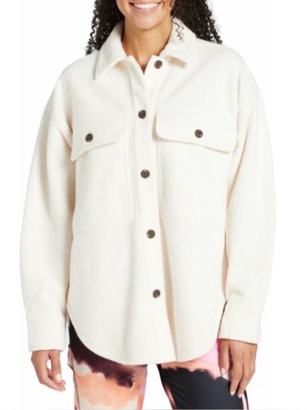 Alpine Design Fleece White Jacket
